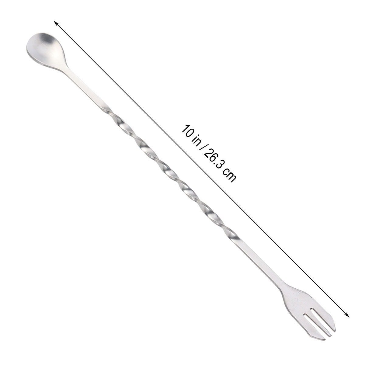 Professional 304 Stainless Ste - Bar Spoon Twisted のレビューと価格