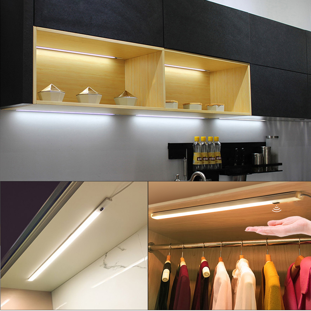 50CM 40CM LED Cabinet Bar Ligh - Home Bar And Cabinet のレビューと価格