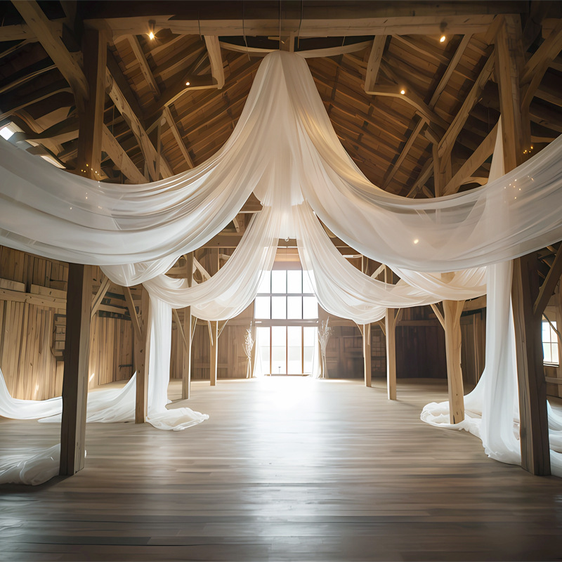 Wedding Arch Drape Roof Ceilin - Home Bargains のレビューと価格