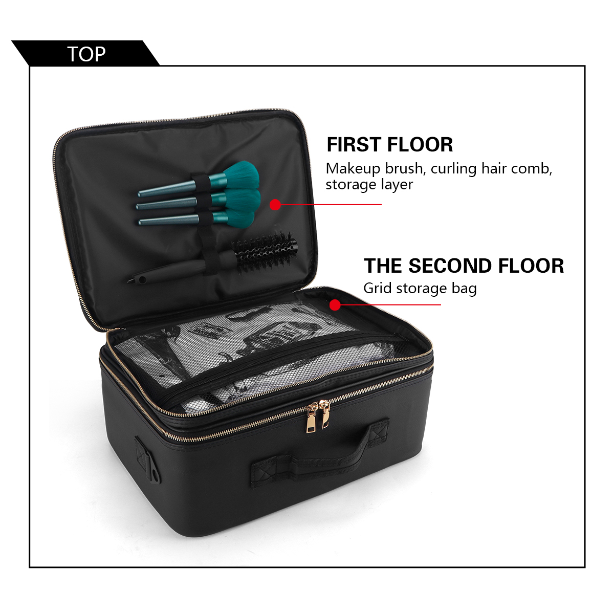 Women Travel Cosmetic Case Org - Home Barbershop のレビューと価格