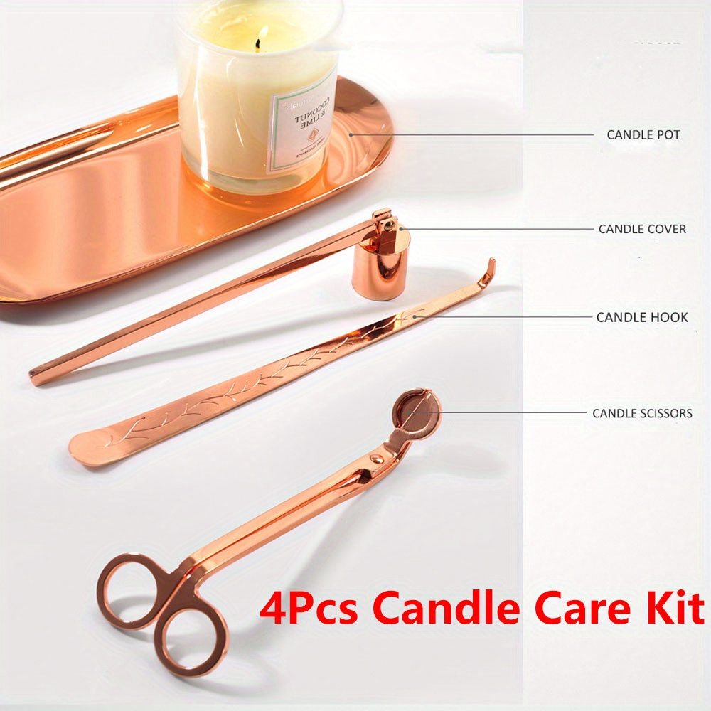 4pcs/set Luxury Candle Care Ki - Home Barbershop のレビューと価格
