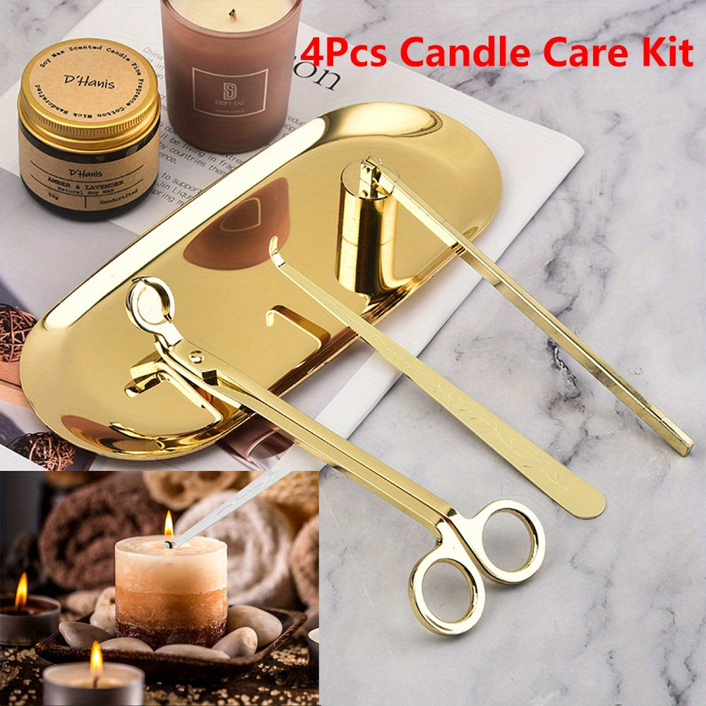 4pcs/set Luxury Candle Care Ki - Home Barbershop のレビューと価格