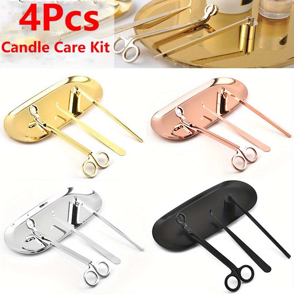 4pcs/set Luxury Candle Care Ki - Home Barbershop のレビューと価格