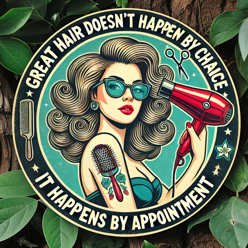 1pc Retro Hair Care Metal Alum - Home Barbershop のレビューと価格
