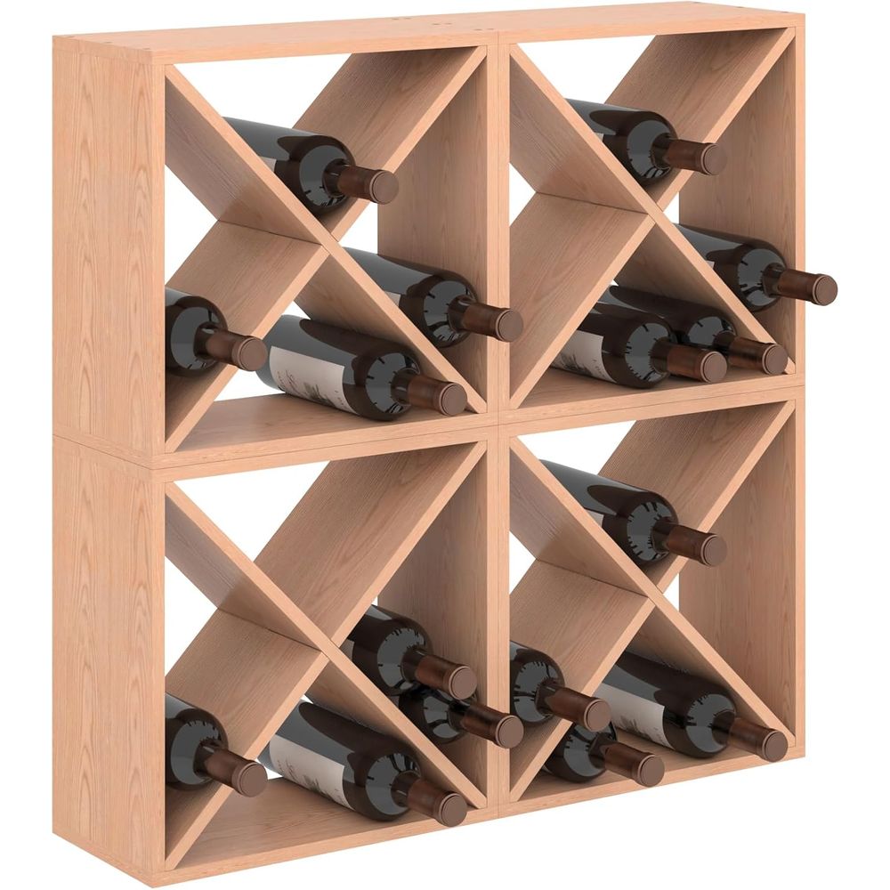 96 Bottle Wine Rack Countertop - Home Bar Shelf のレビューと価格