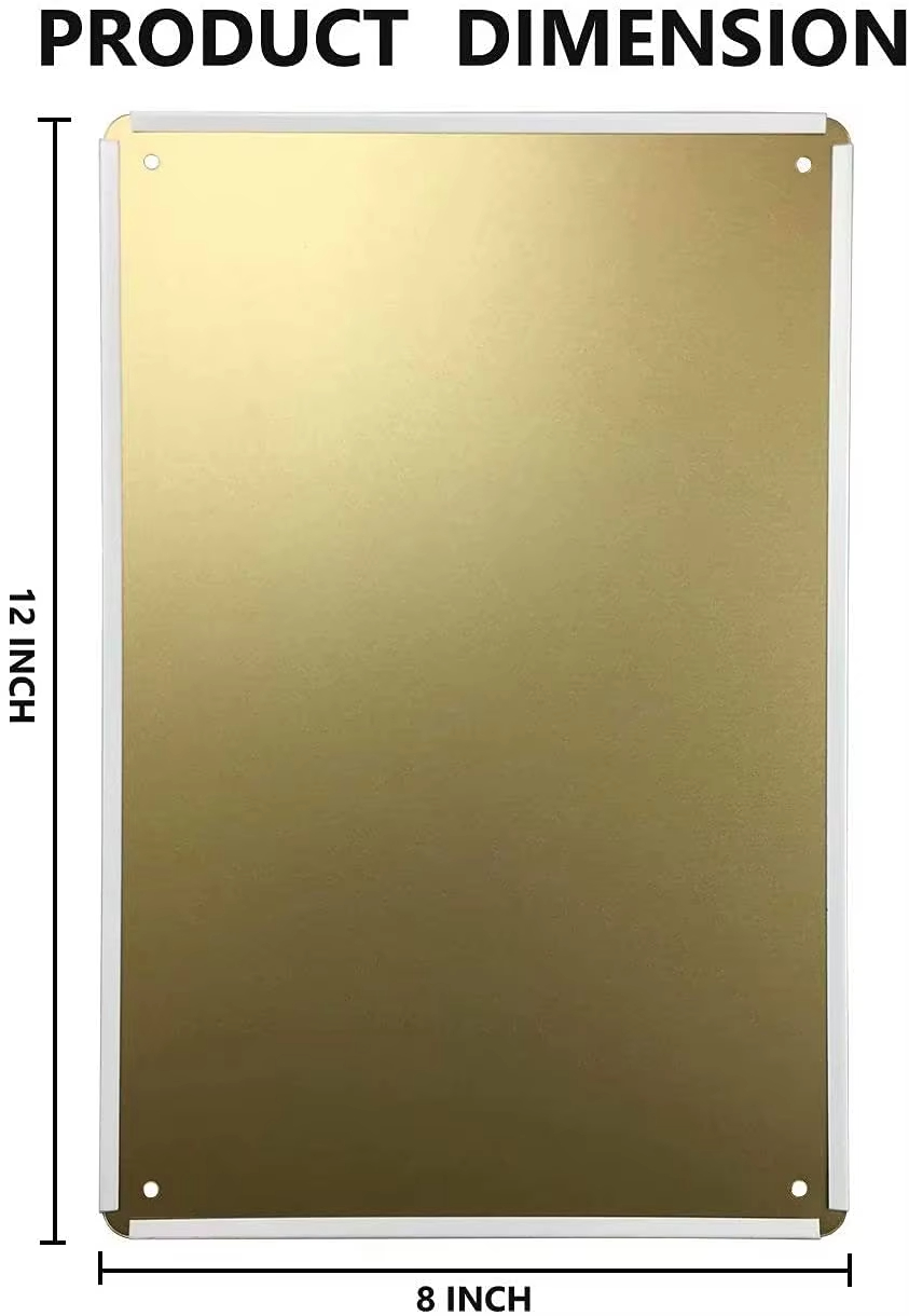 1p,Metal Tin Sign Vintage Chic - Home Bar Signs のレビューと価格