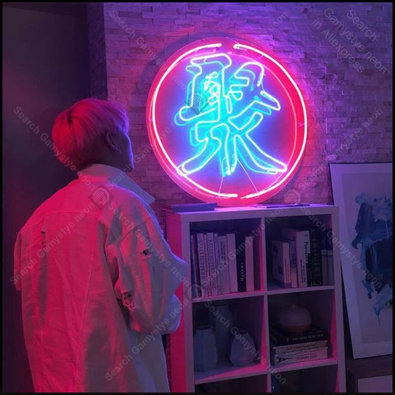 Chinese Word for Party Neon Bu - Home Bar Word のレビューと価格