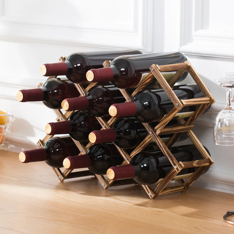 Stackable Wine Storage Shelves - Home Bar Shelf のレビューと価格