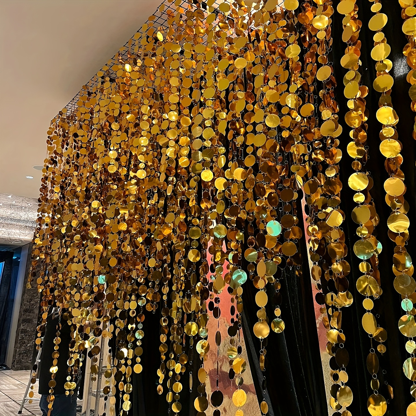 5PCS Circular Sequin Curtain H - Home Bargains のレビューと価格