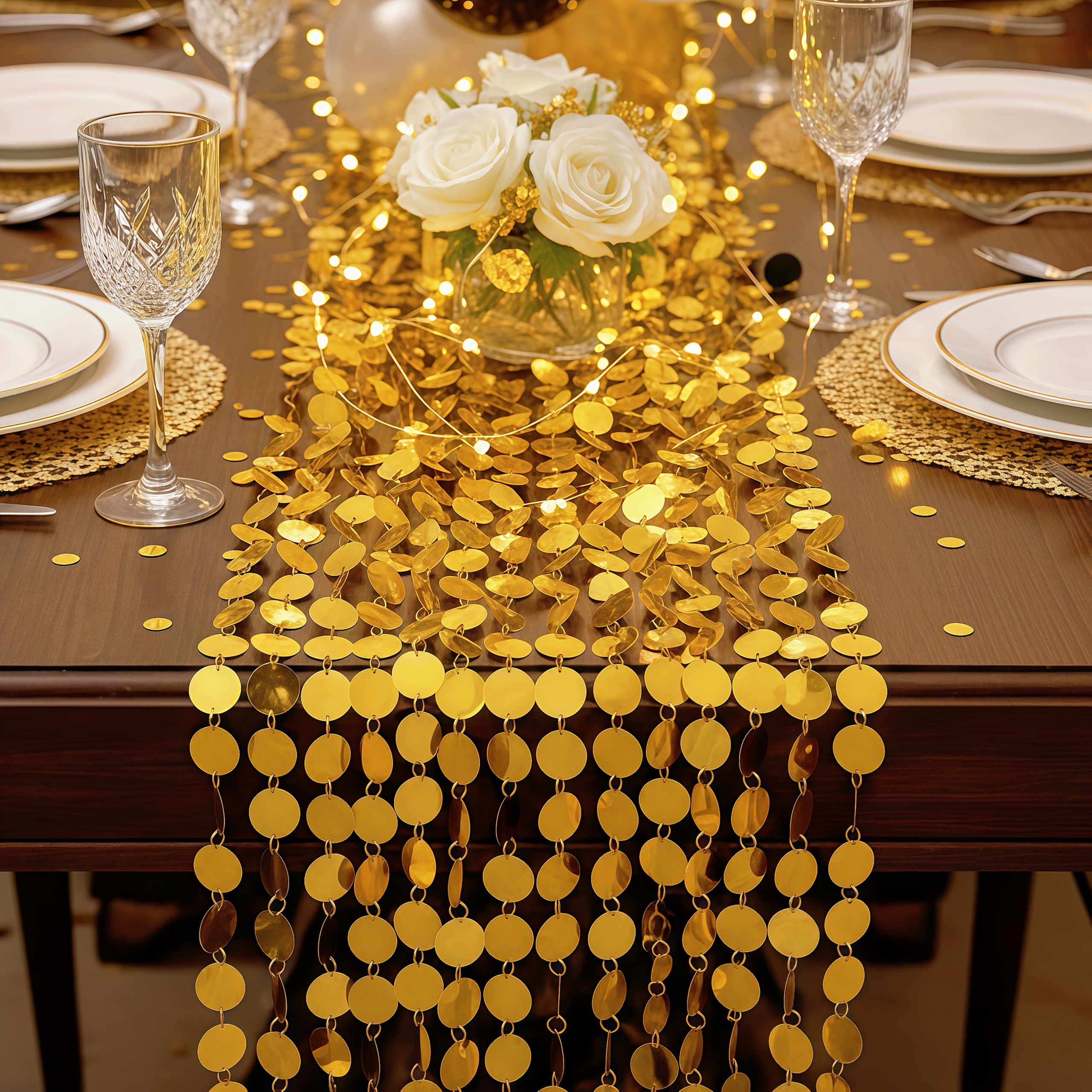 5PCS Circular Sequin Curtain H - Home Bargains のレビューと価格