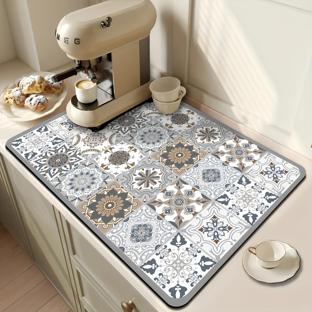 1pcs Kitchen Countertop Mat Vi - Bar Mat Rubber のレビューと価格