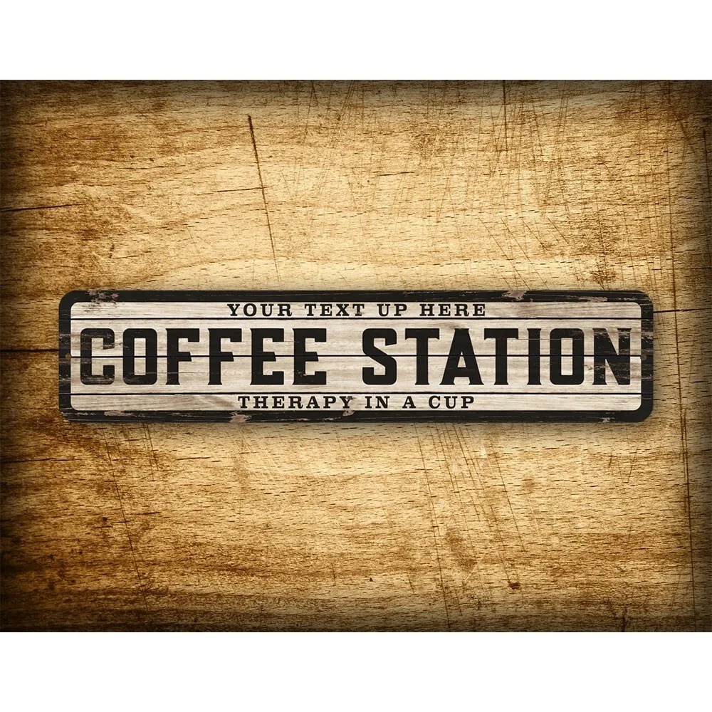 Custom Text Logo Weathered Woo - Home Bar And Kitchen のレビューと価格
