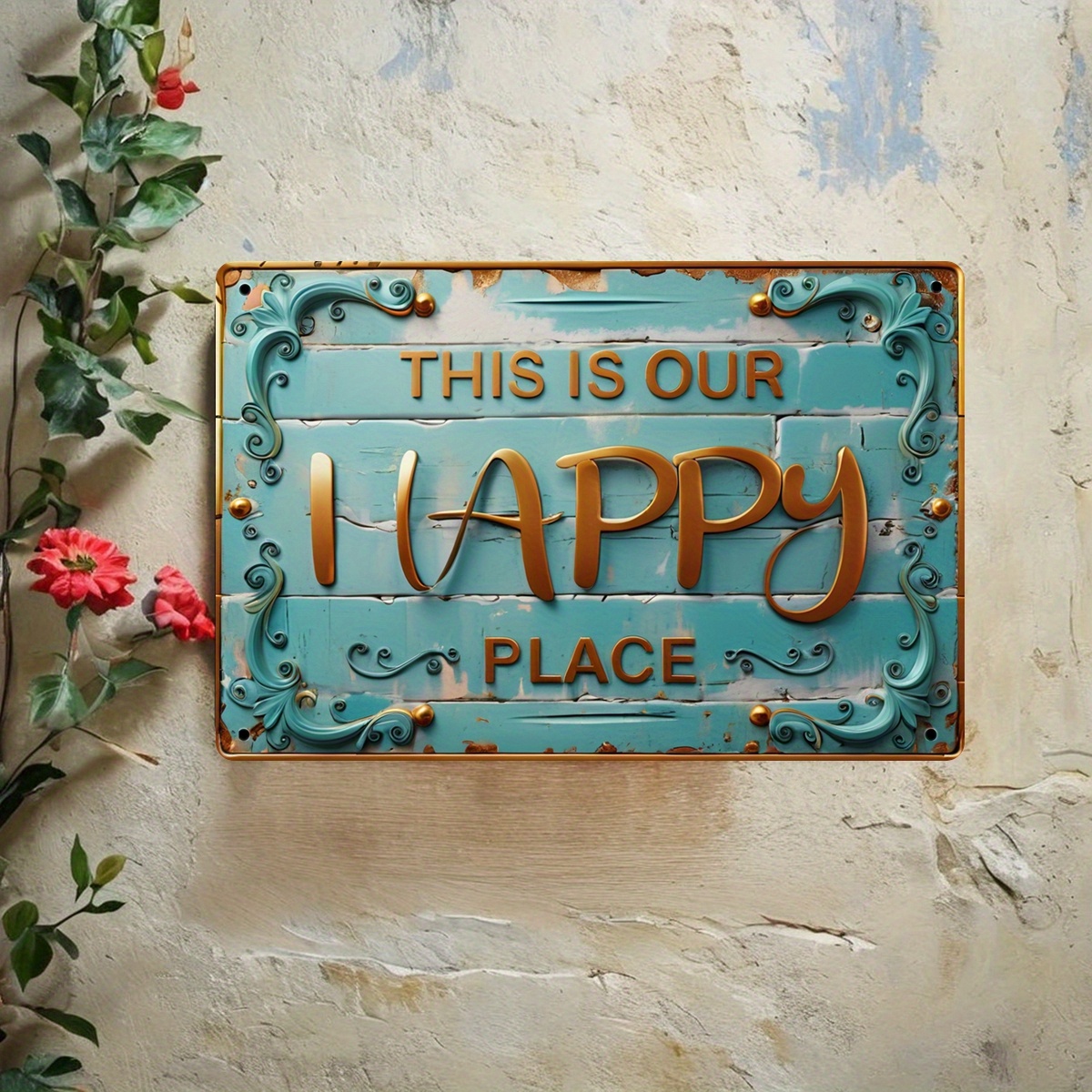 Vintage Metal Sign: This Is Ou - Home Bar And Kitchen のレビューと価格
