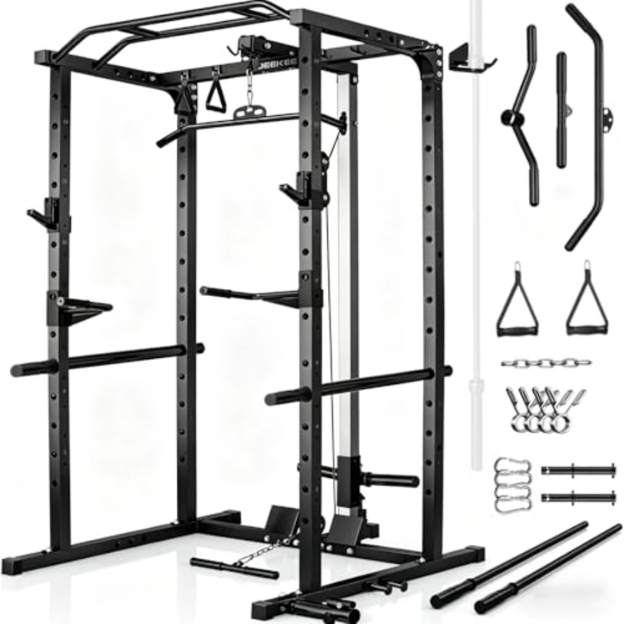 Home gym power rack with LAT p - Home Bar And Gym のレビューと価格