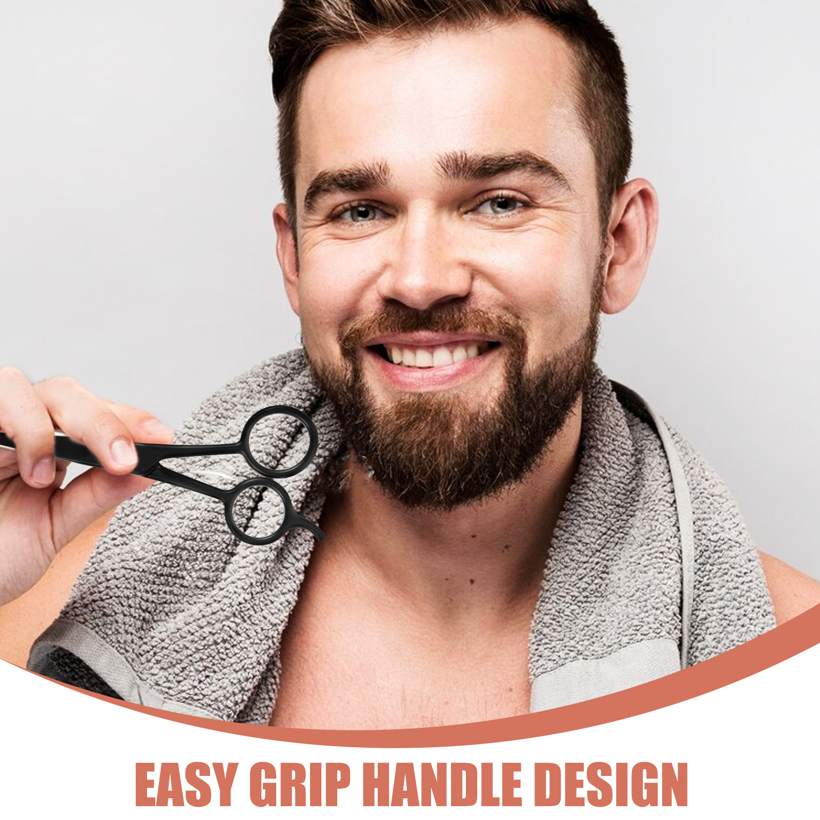 1Set Beard Shears Kit Stainles - Home Barbershop のレビューと価格