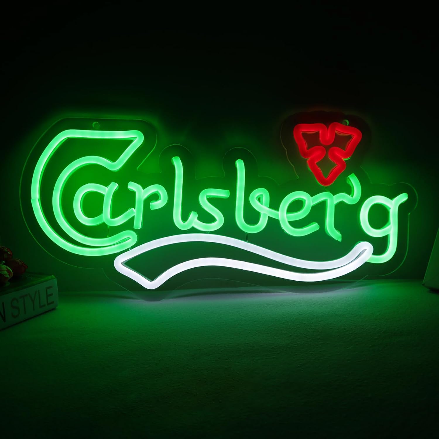 Beer Neon Sign Business USB Le - Home Bar And Kitchen のレビューと価格