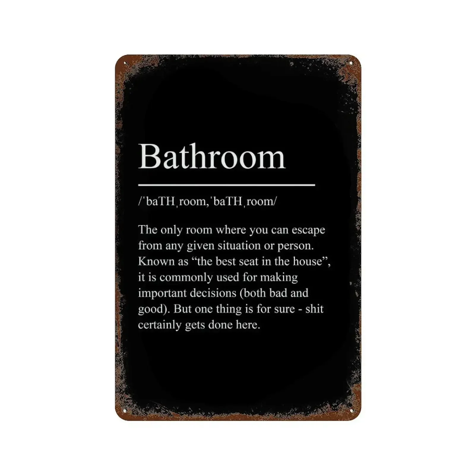 2D Flat Metal Sign Vintage Def - Home Bar Word のレビューと価格