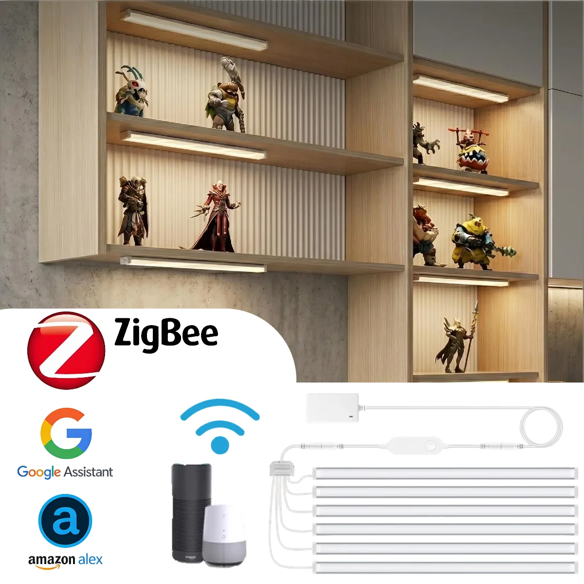 Zigbee Smart Under Cabinet Lig - Home Bar And Cabinet のレビューと価格