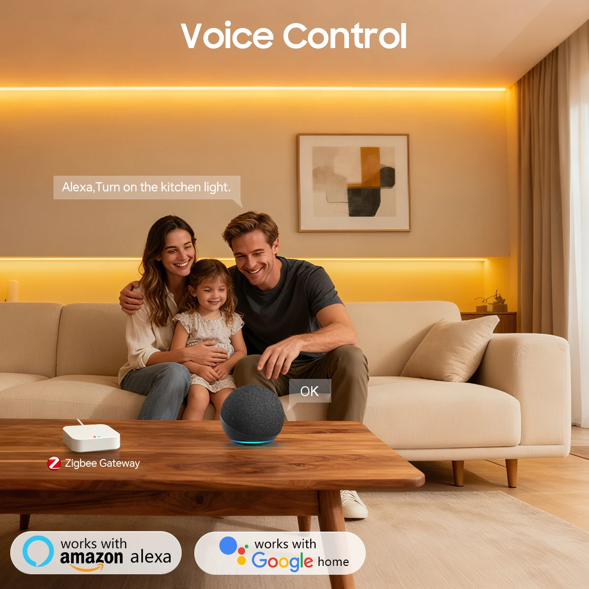 Zigbee Smart Under Cabinet Lig - Home Bar And Cabinet のレビューと価格