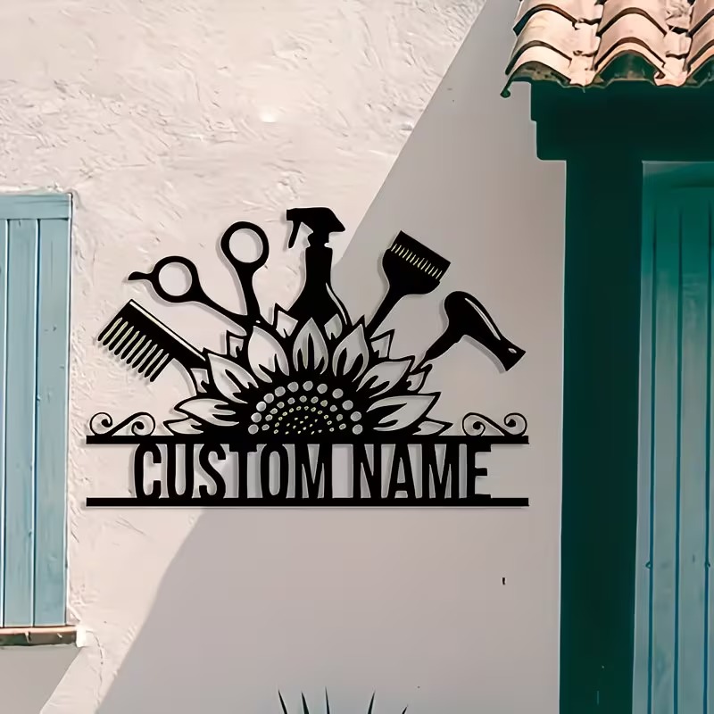 Custom Hair Stylist metal Name - Home Barbershop のレビューと価格