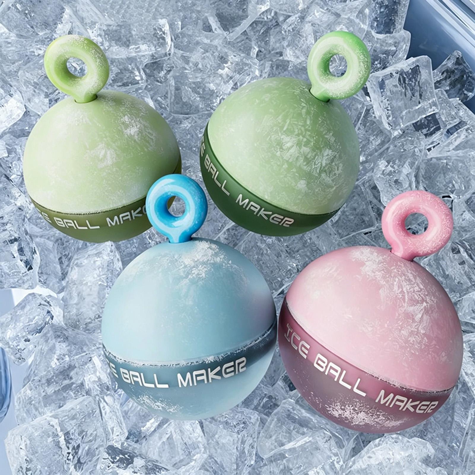 Ice Sphere Mold 2.6 Inch 4 Pie - Ice Mold Sphere のレビューと価格