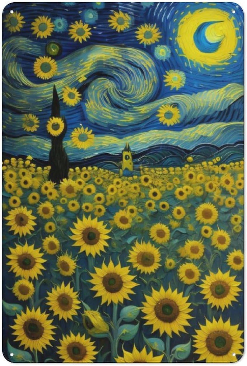 Y1,starry and sunflowers retro - Home Bar And Coffee のレビューと価格