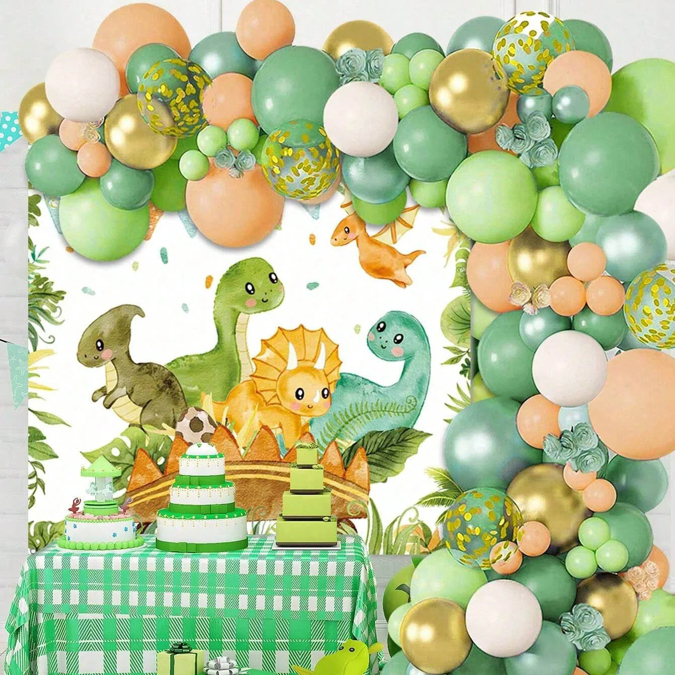 Dinosaur Balloon Set Arch for  - Home Bargains のレビューと価格