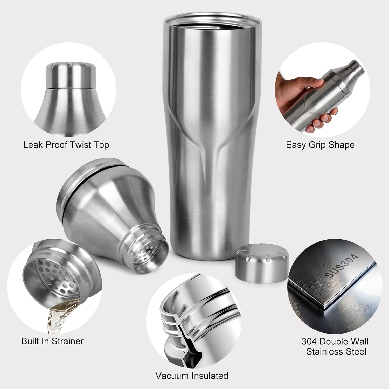 24oz Double Wall Vacuum Insula - Bar Spoon Twisted のレビューと価格