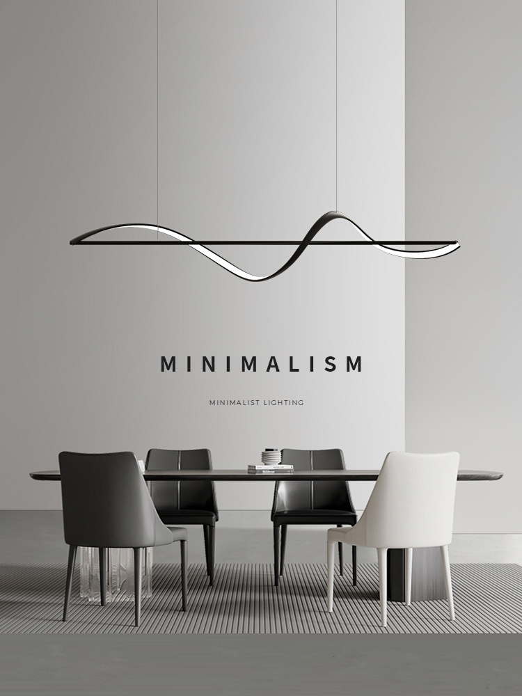Modern Minimalism Curve Led Pe - Home Bar Word のレビューと価格