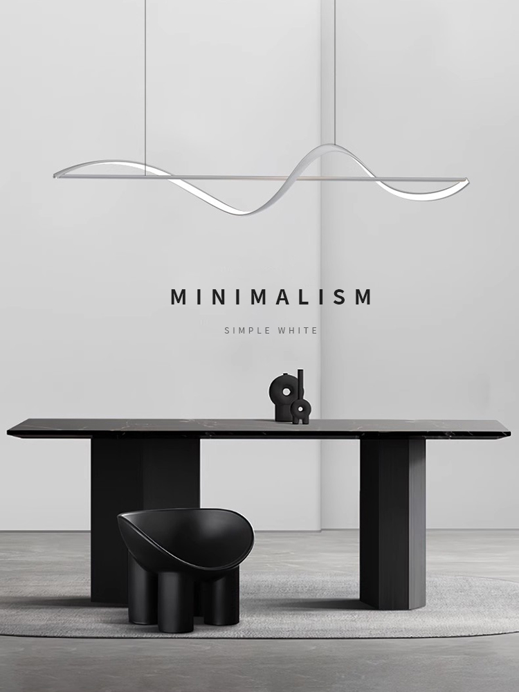Modern Minimalism Curve Led Pe - Home Bar Word のレビューと価格