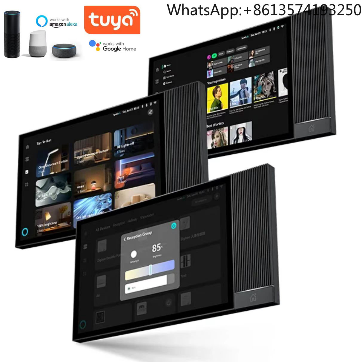 Tuya 8-Inch Smart Zigbee Gatew - Home Bar Android のレビューと価格