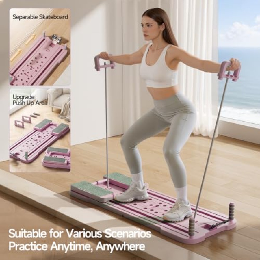 7-in-1 Foldable Pilates Board  - Home Bar Setup Kit のレビューと価格