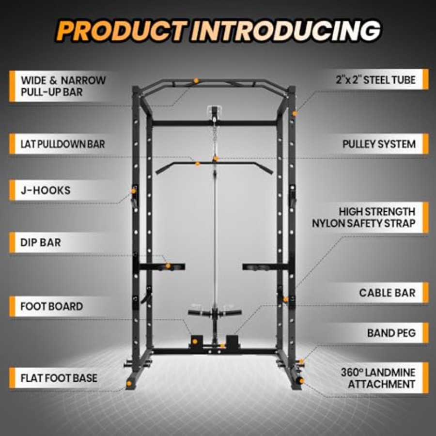 Home Gym Power Cage Heavy-Duty - Home Bar And Gym のレビューと価格
