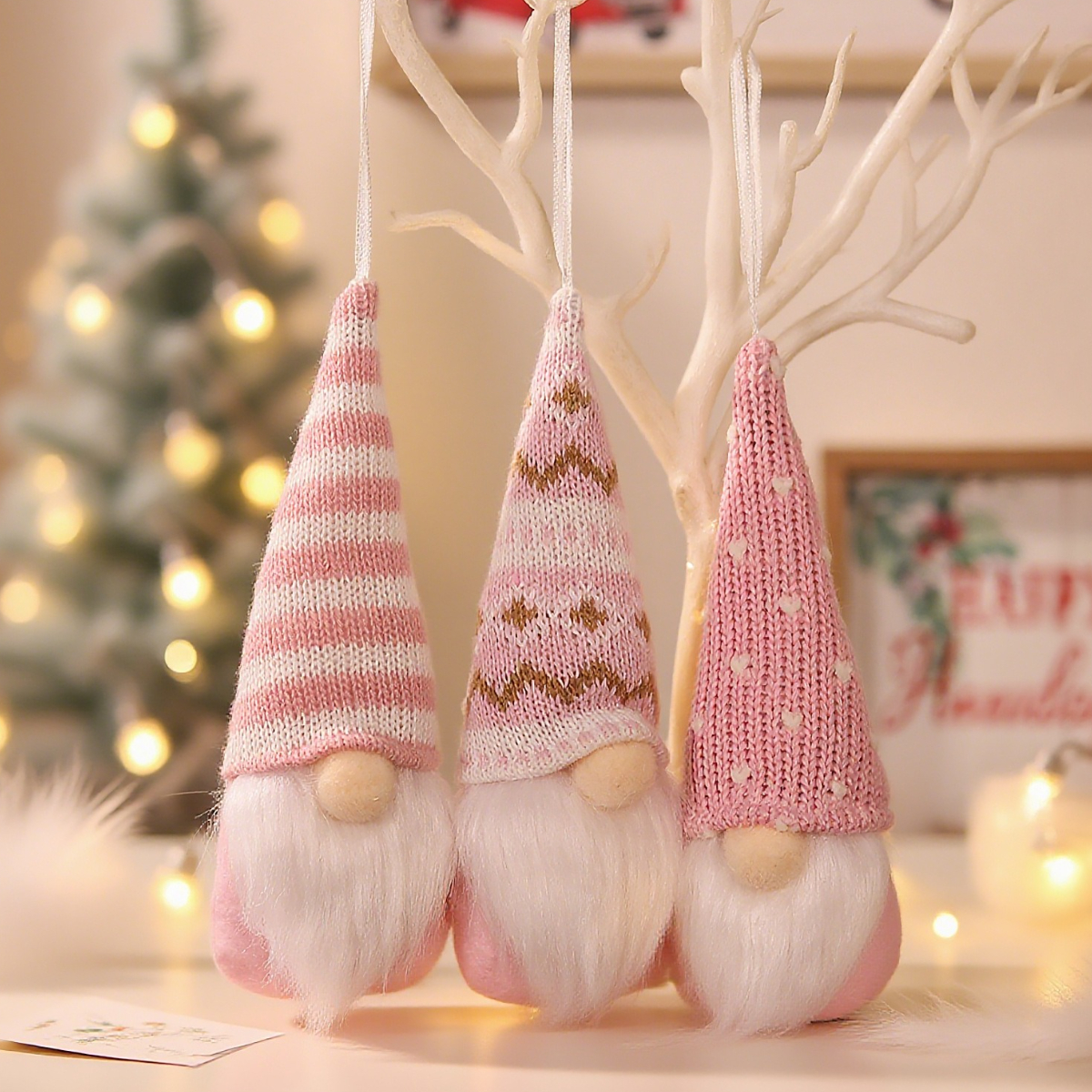 Set of 3 Christmas Faceless Pi - Home Bargains のレビューと価格