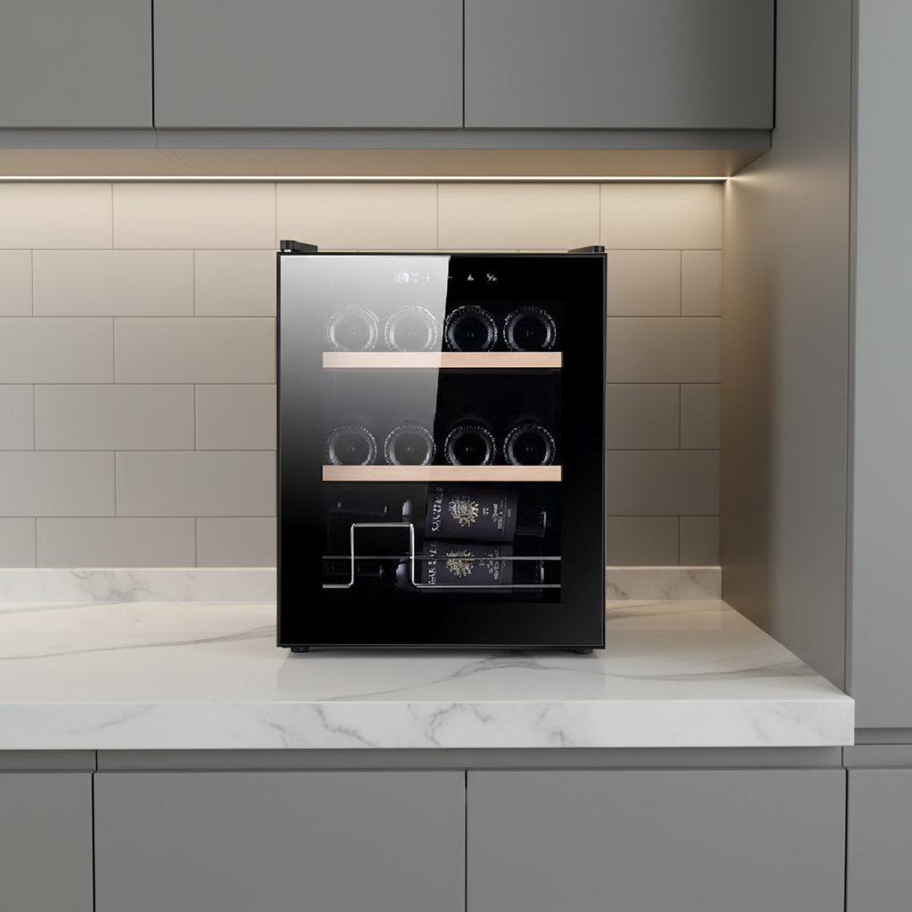 Mini bar Cooler Fridge Red Win - Home Bar And Cabinet のレビューと価格