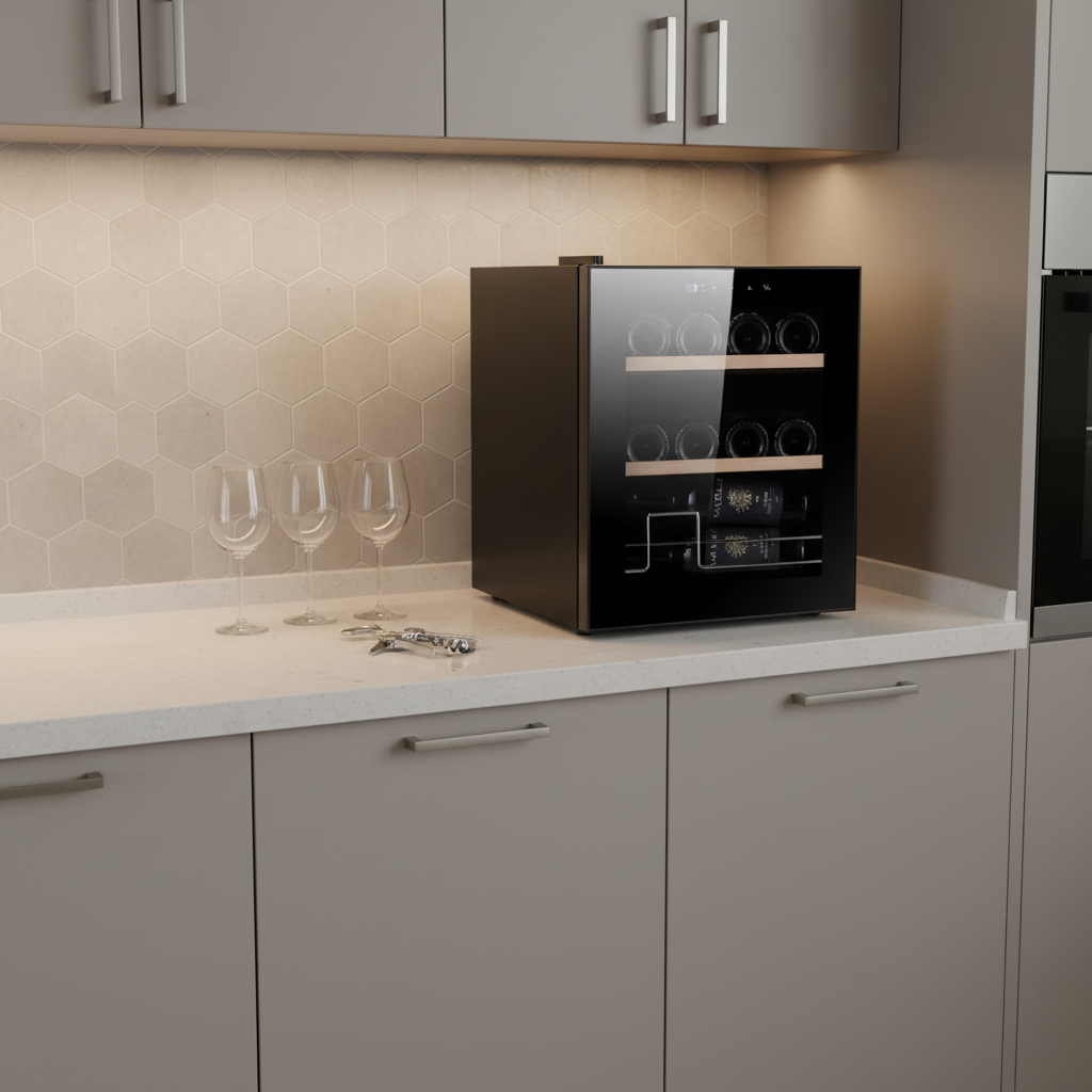 Mini bar Cooler Fridge Red Win - Home Bar And Cabinet のレビューと価格