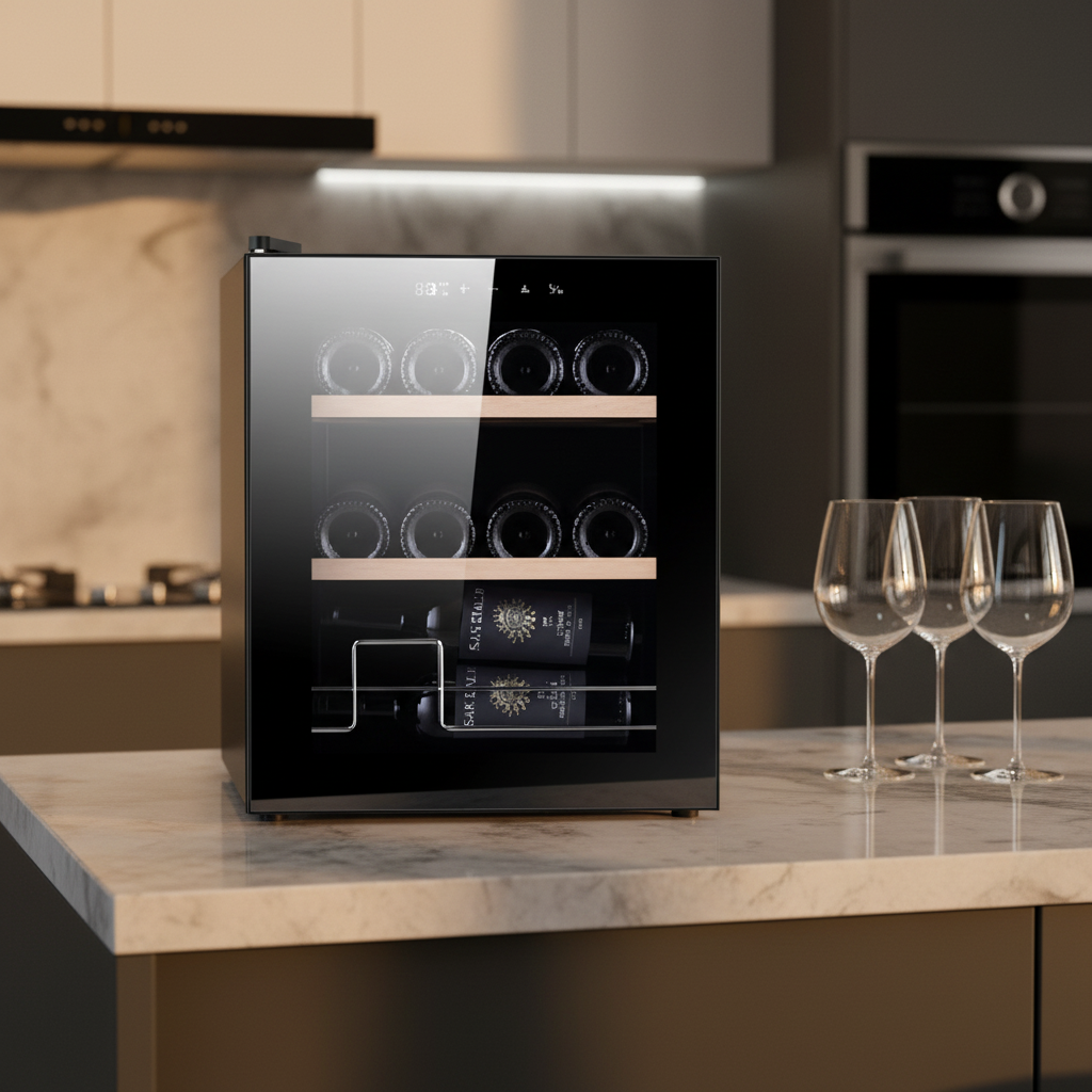 Mini bar Cooler Fridge Red Win - Home Bar And Cabinet のレビューと価格