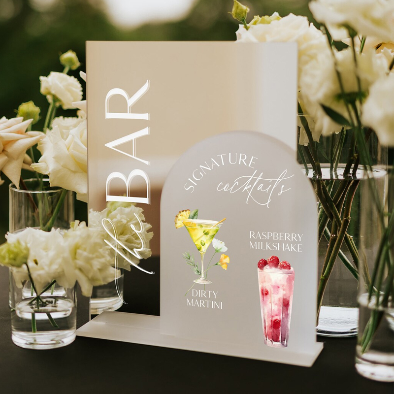 Wedding Bar Menu,Signature Dri - Cocktail Recipe Book のレビューと価格