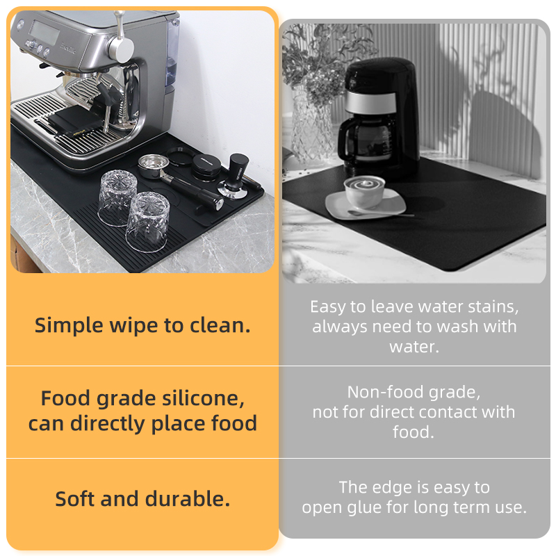 Coffee Tamper Mat Espresso Por - Bar Mat Rubber のレビューと価格