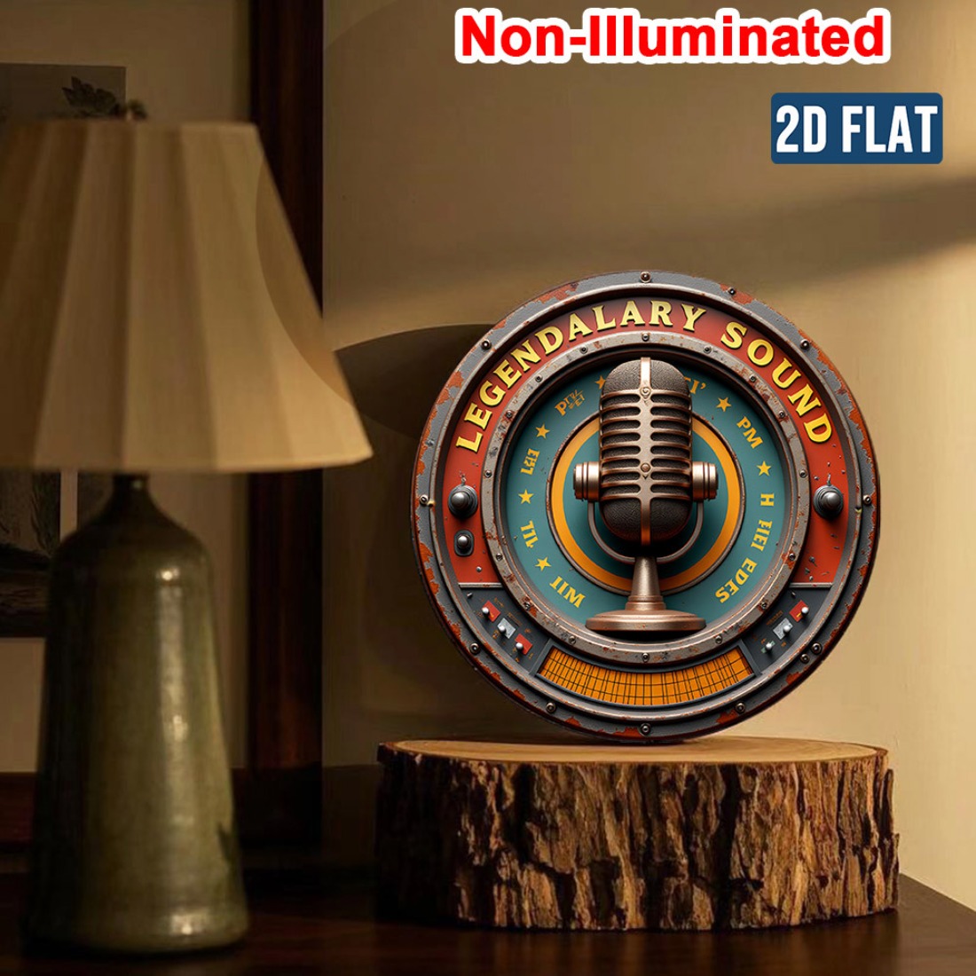 Vintage Stereo Wall Art 2D Met - Home Bar And Kitchen のレビューと価格