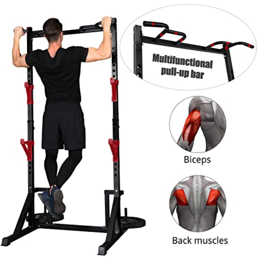 Home gym power rack with pull- - Home Bar And Gym のレビューと価格