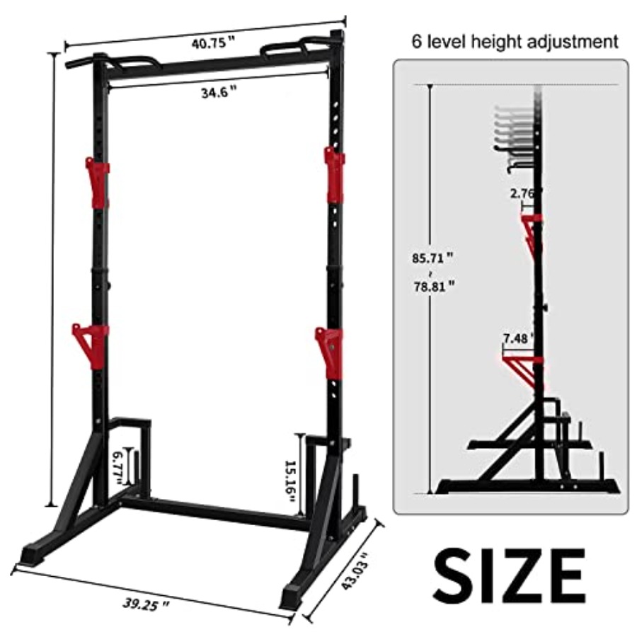 Home gym power rack with pull- - Home Bar And Gym のレビューと価格