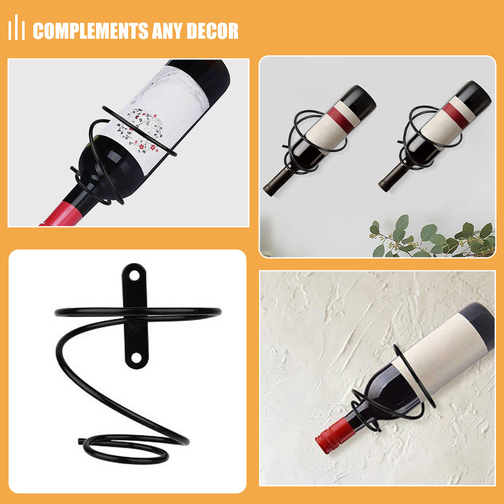 2Pcs Wall Mounted Wine Rack Si - Home Bar Shelf のレビューと価格