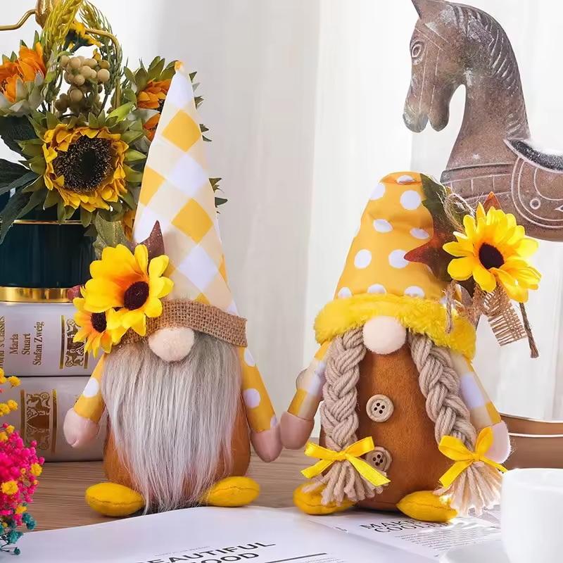 New Sunflower Farmhouse Gnome  - Home Bargains のレビューと価格