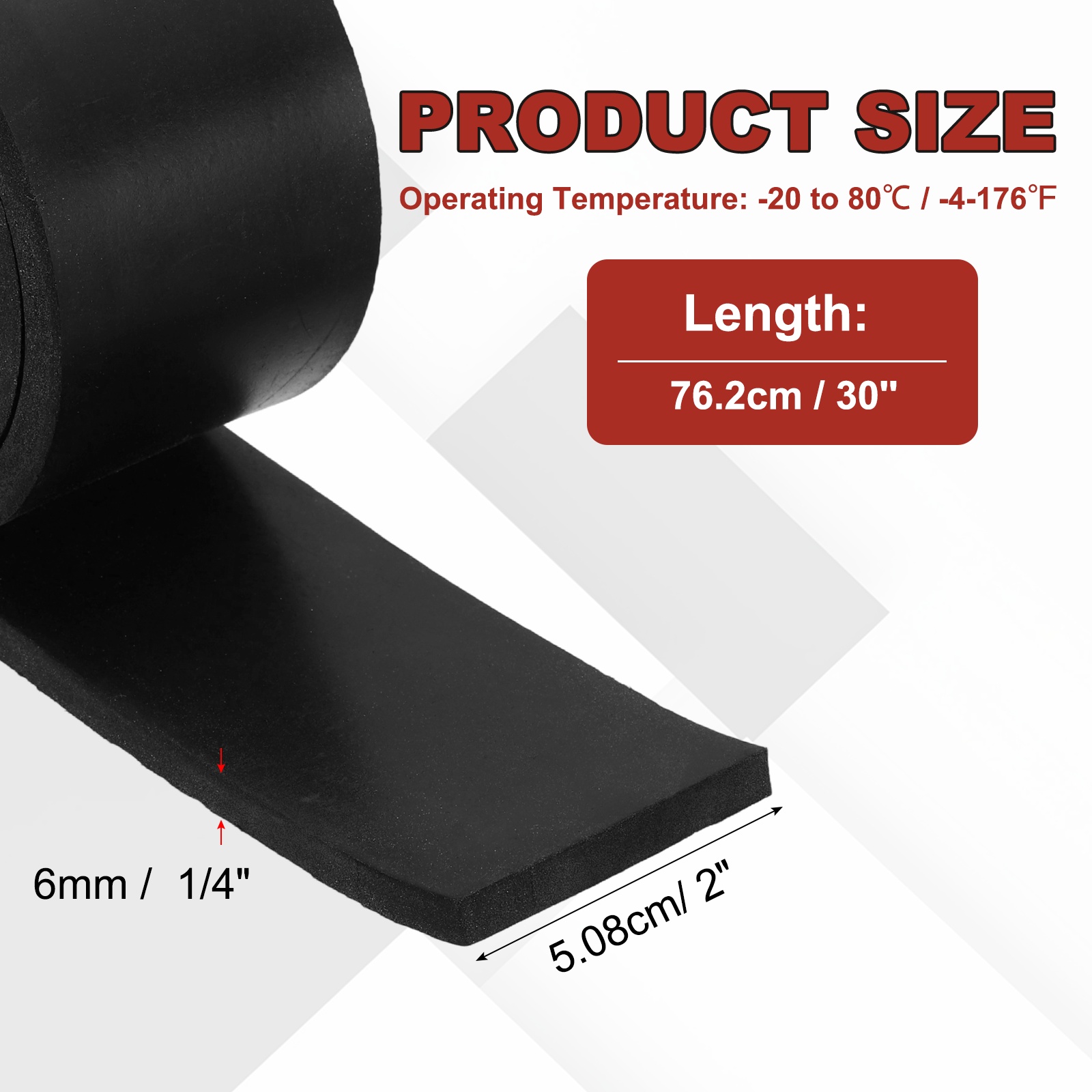 Neoprene Rubber Strips Solid R - Bar Mat Rubber のレビューと価格
